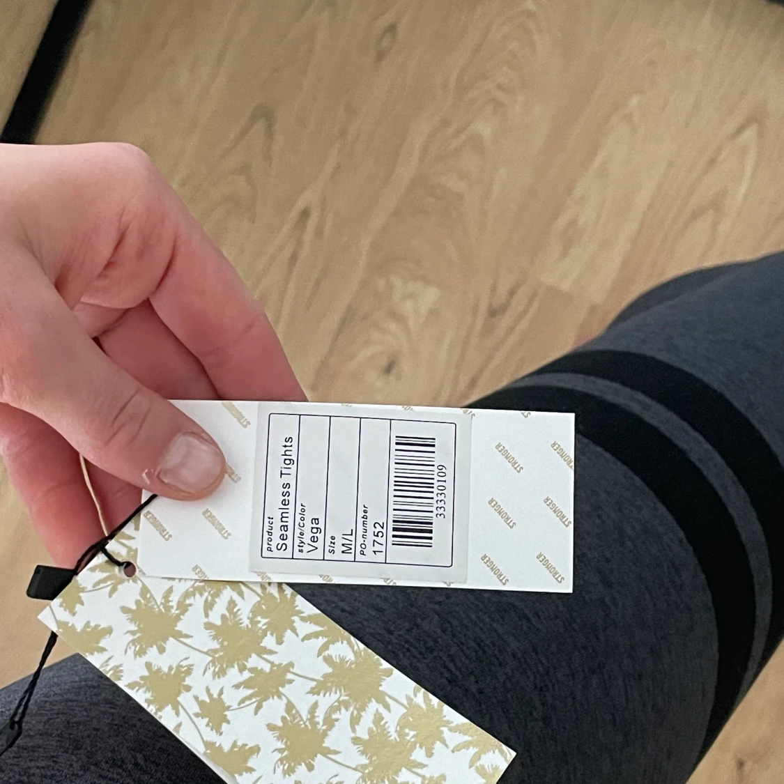 Stronger, seamless thights, M-L - 91