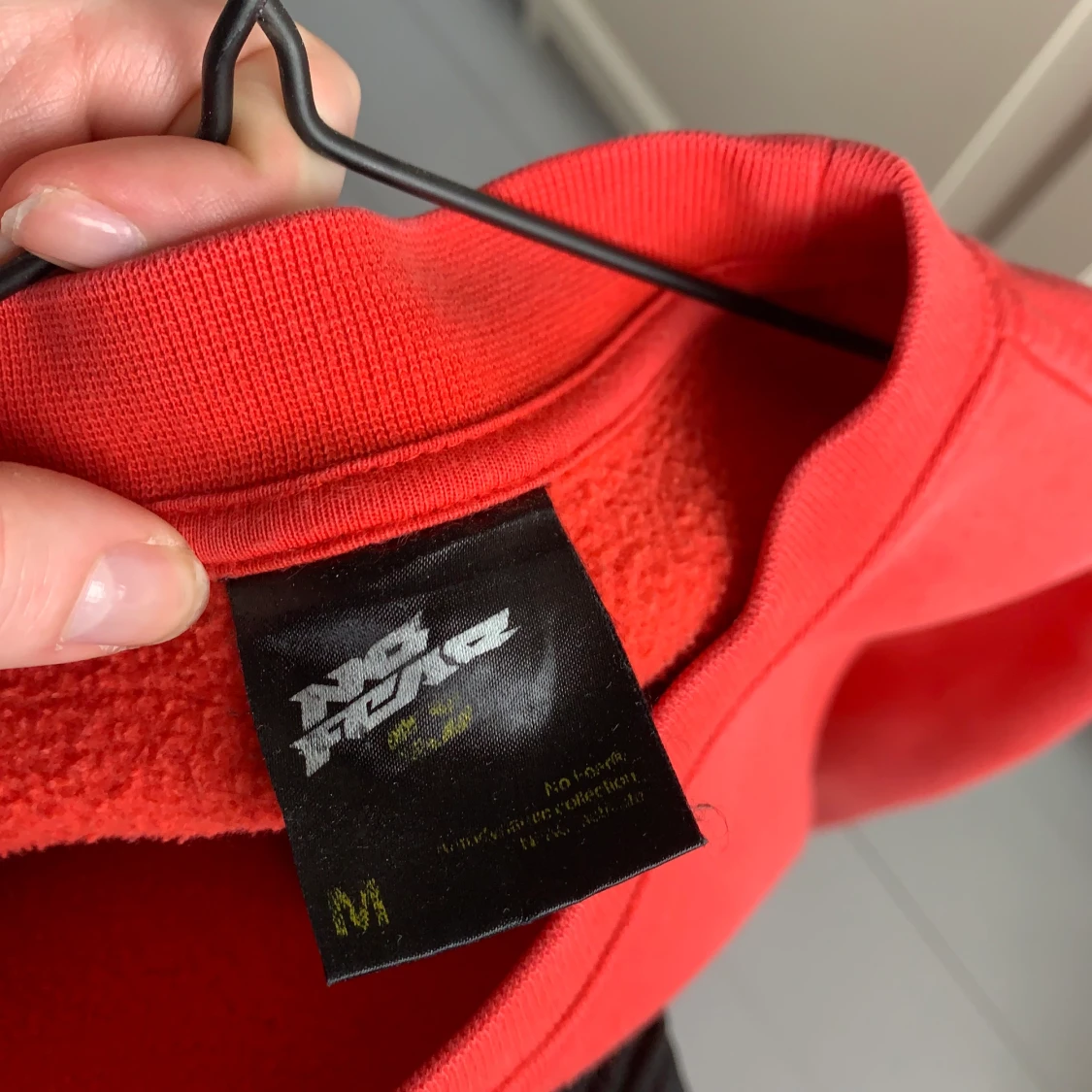 Vintage sweatshirt med coolt tryck - 91