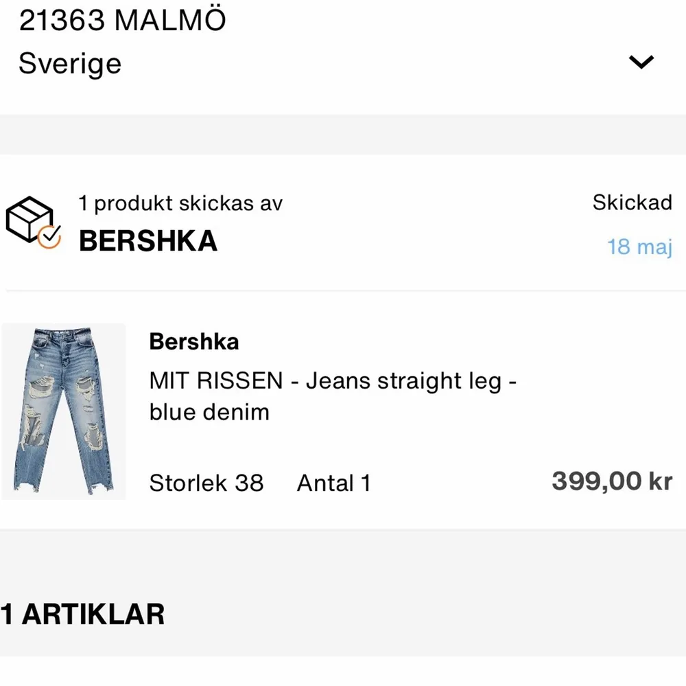  ripped jeans ny skick. Ny pris 399, mitt pris  250kr. Jeans & Byxor.