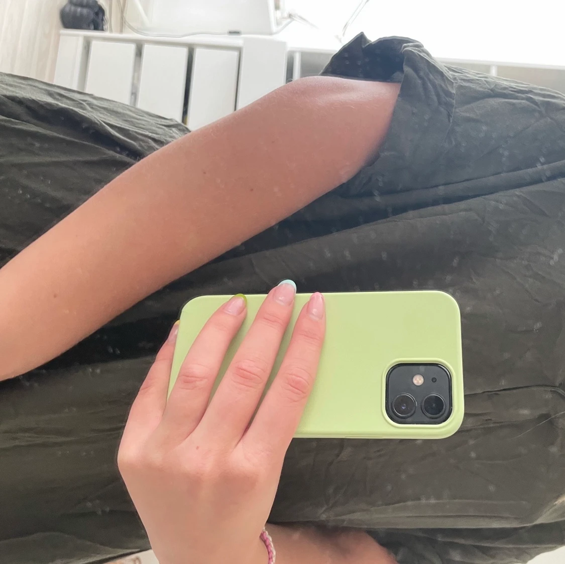 Militärgrön klänning - 90