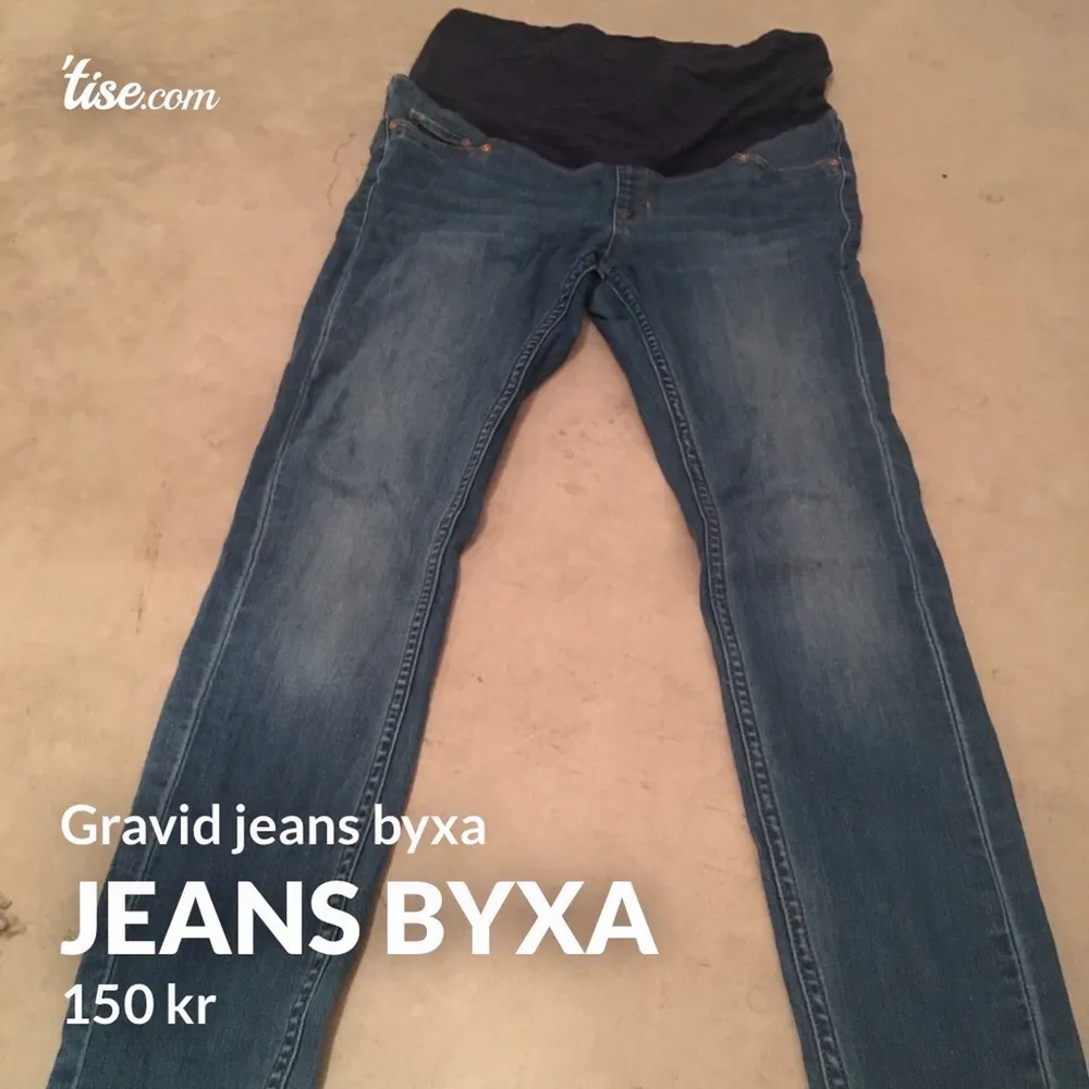 Gravid jeans byxa . Jeans & Byxor.