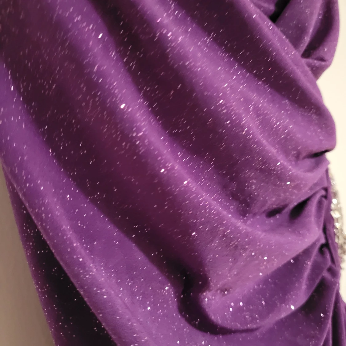 Fancy purple shimmer dress - 91