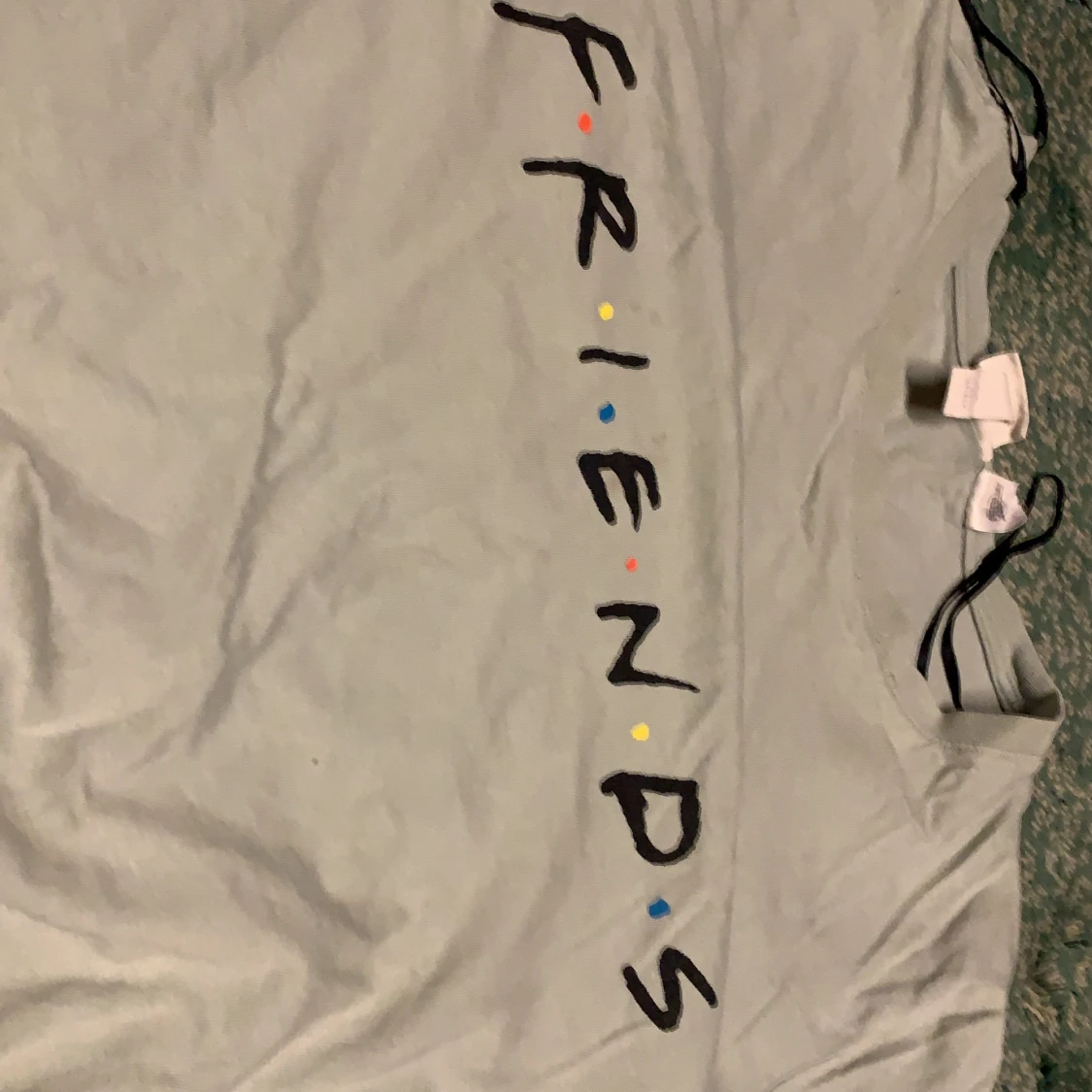 Turkosblå friends tröja - 90