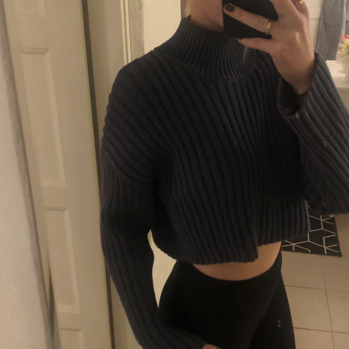 Stickad tröja från zara - 90