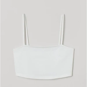 Croppad top i trikå - Använd 1 gång nypris 29,90kr