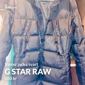 G star raw  - Vinterjacka G star Raw i bra skick. Storlek M. Dragkedja behöver lagas endast. 