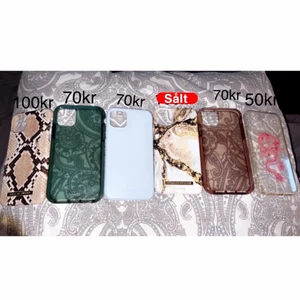 Mobilskal - Jag säljer nu mina mobilskal till en iPhone 11 för att jag inte använder dom längre❤️Dom är i väldigt bra kvalite visa är nästan inte ens använda❤️köparen står för frakten🥰Det är ideal of Sweden skal och holdit☺️Priserna står på bilden