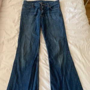 Levi’s Low Waist Jeans - Retro jeans från levi’s med låg midja. Super snygg färg. Passar Xs och S!