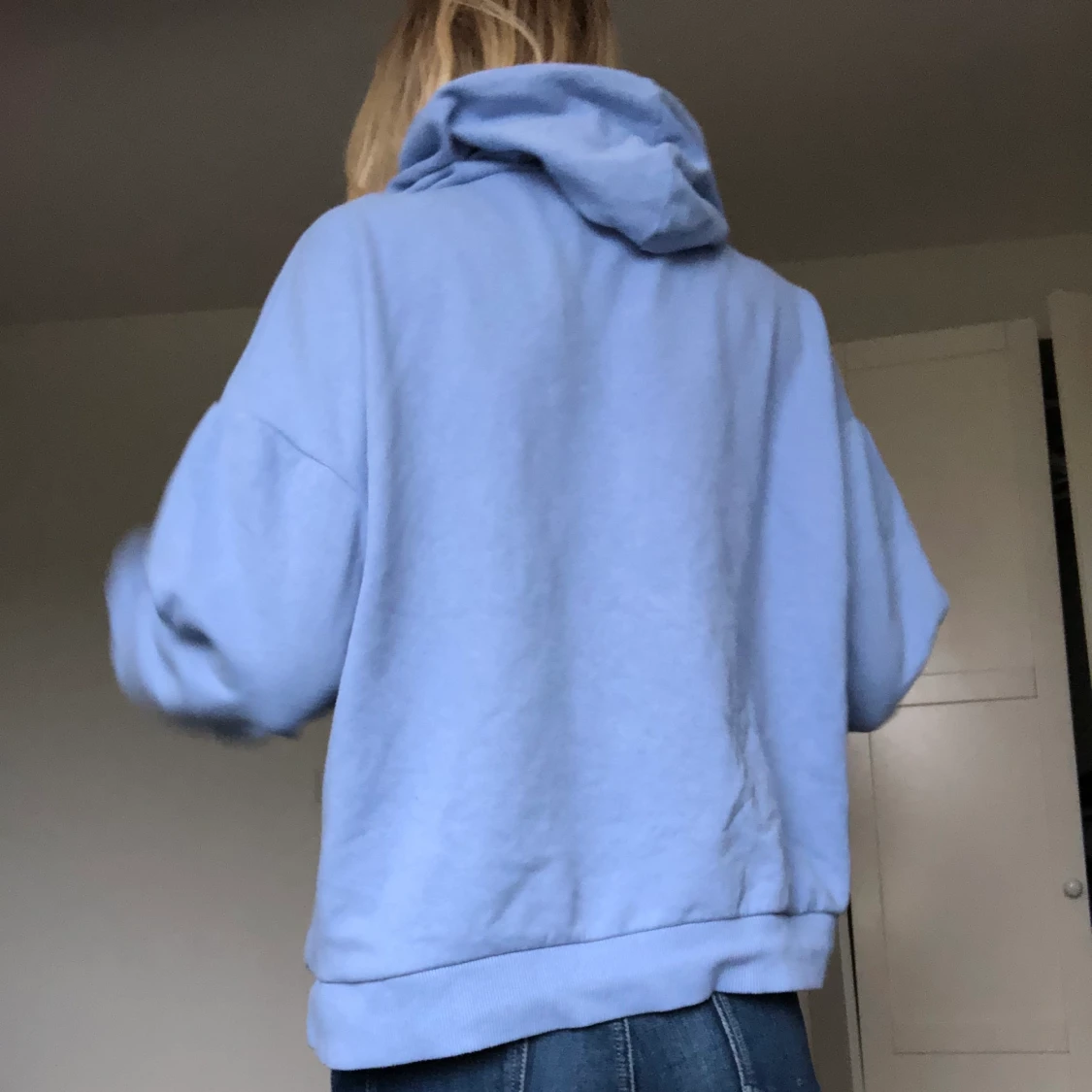 Blå hoodie💙 - 90