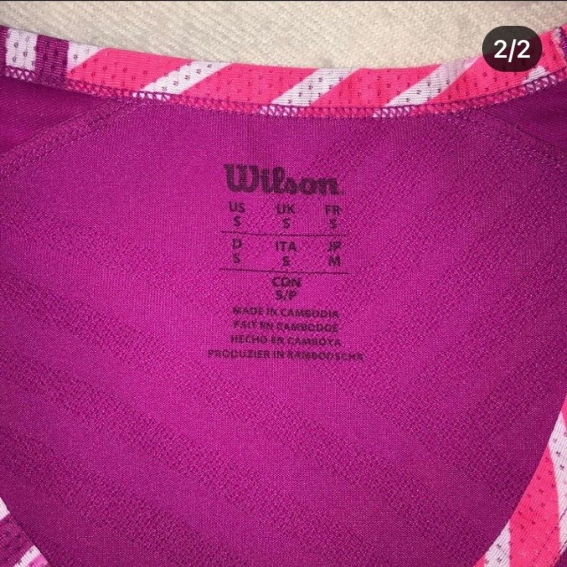 Tränings T-shirt från Wilson storlek S - 90