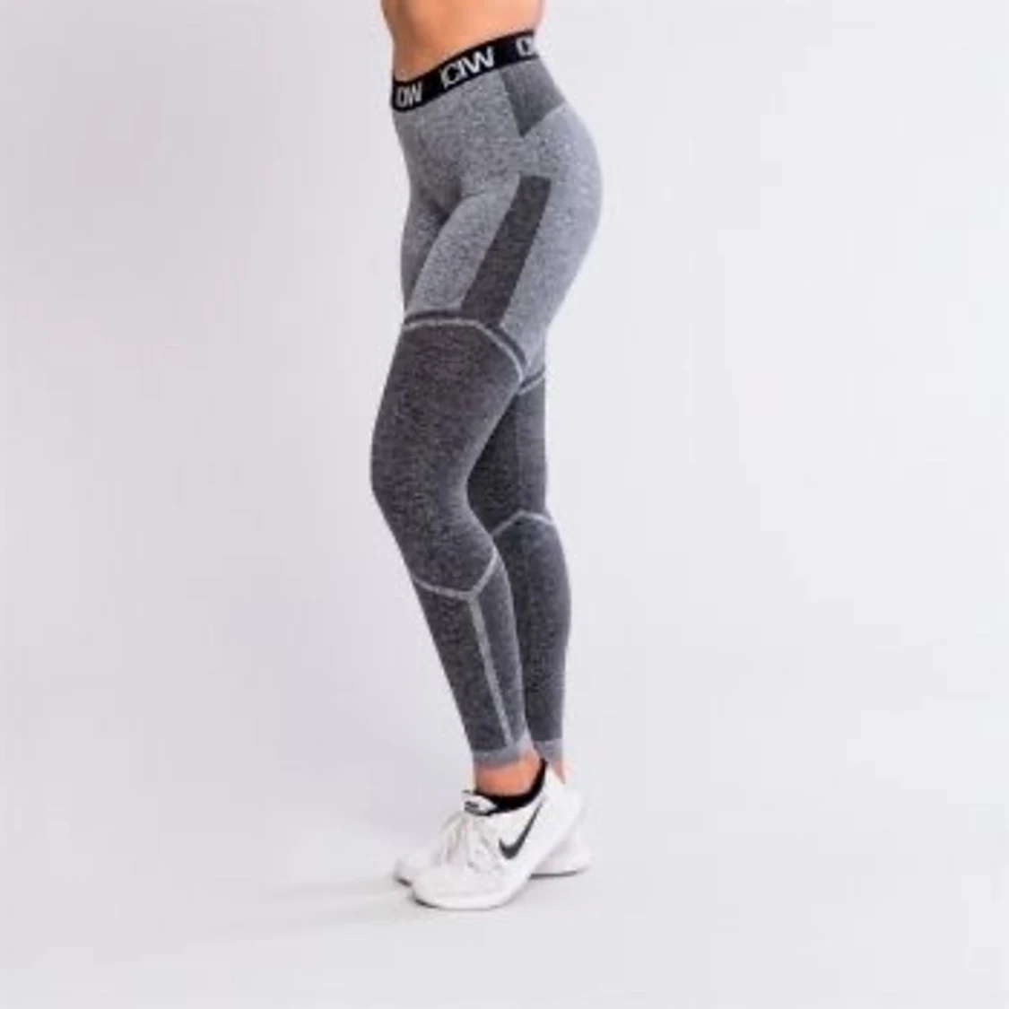 Icaniwill seamless gråa träningstights