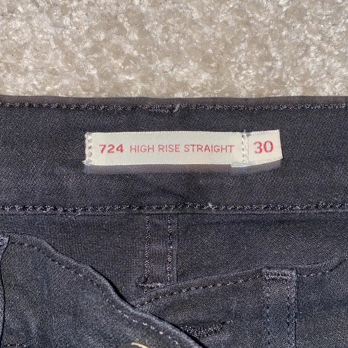 Svarta levis jeans - 90