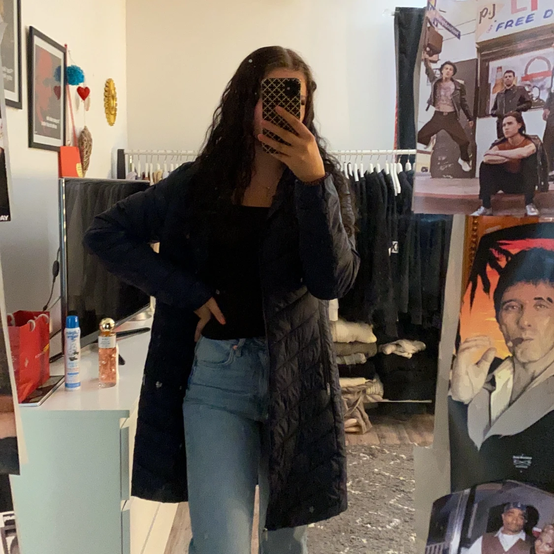 Hollister dunjacka strl M - 90