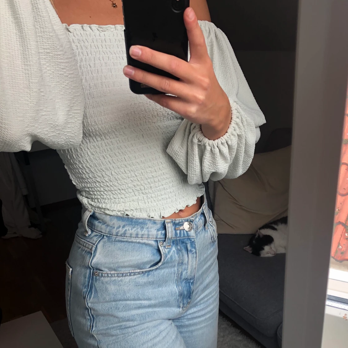 ljusgrön topp 💚 - 90