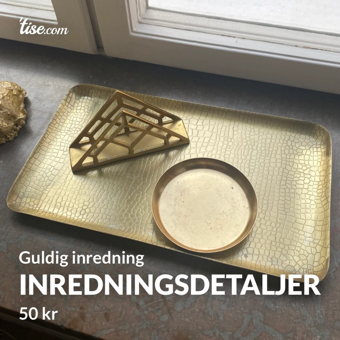 Guldiga inredningsdetaljer