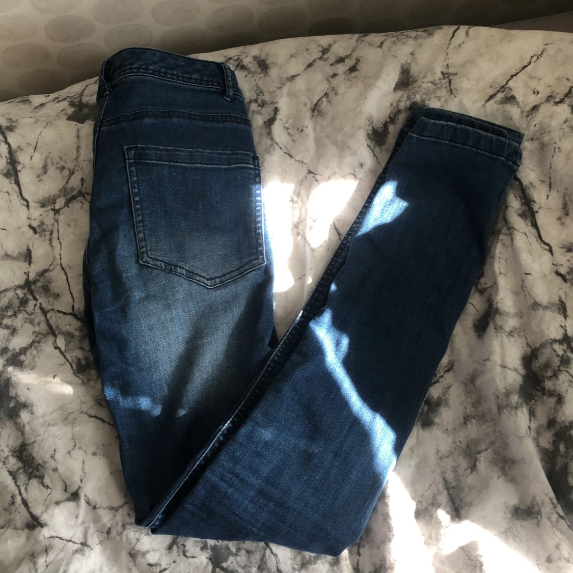 Ljusa vanliga byxor - 91