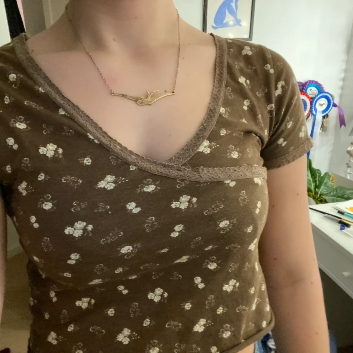 Söt vintage top - 90