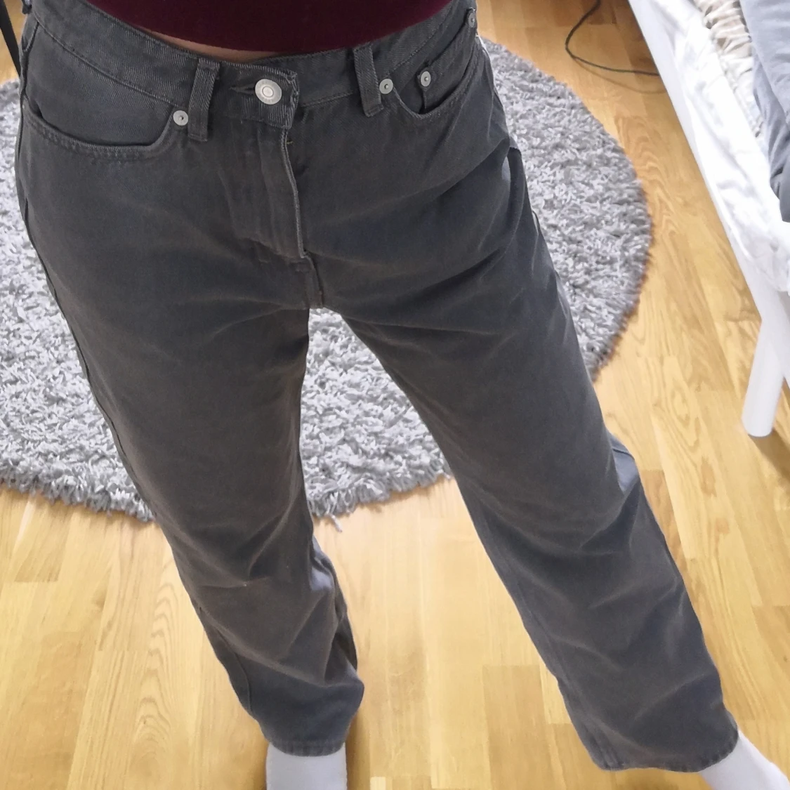 Rowe Extra High Straight Jeans - 91