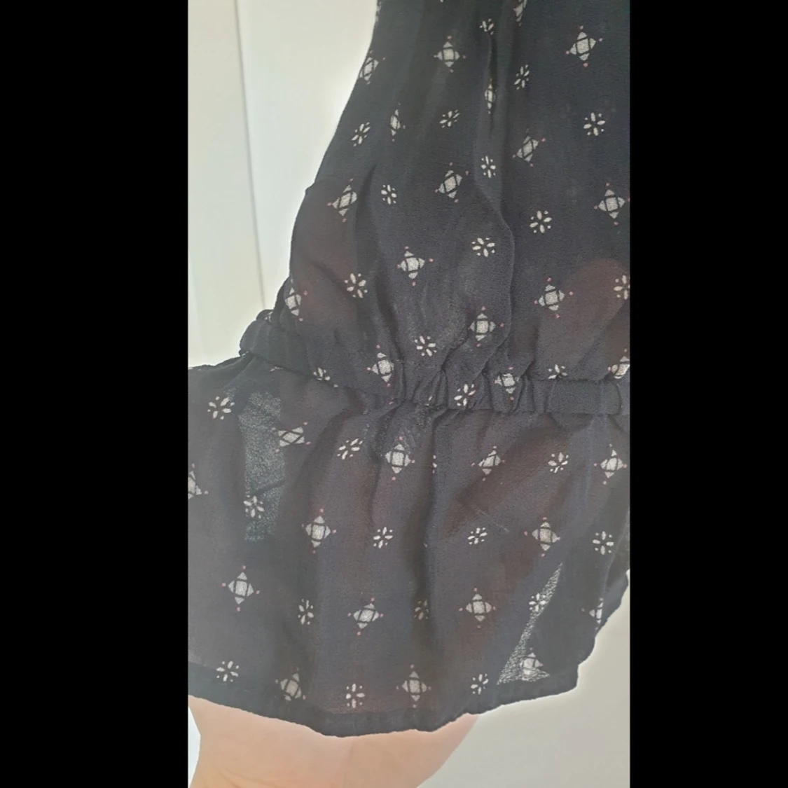 Mönstrad topp  - 90