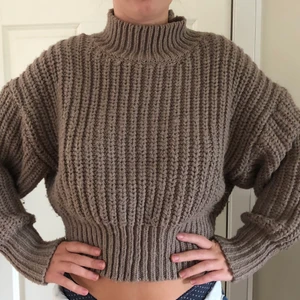 Gosig tröja från hm storlek M - Gosig stickat tröja i storlek M från h&m