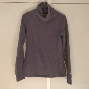 Puma stl XS - Go blå hoodie med hög krage