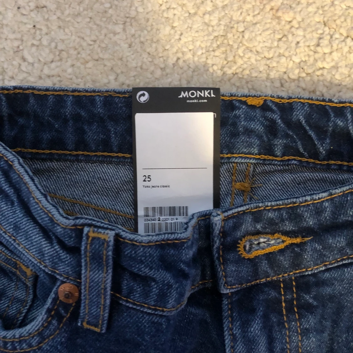 Blåa vida jea från monki (modellen Yoko) - 91