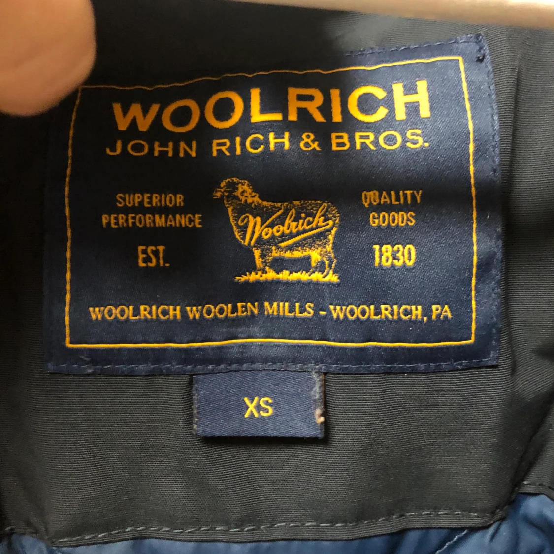 ÄKTA WOOLRICHJACKA - 90
