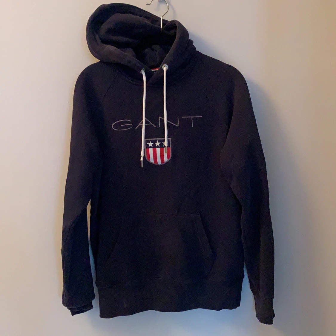 Gant Hoddie blå storlek S