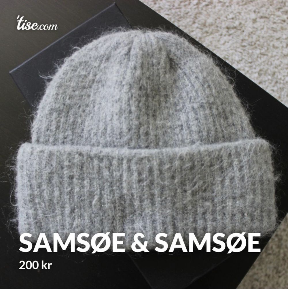 Samsøe & Samsøe mössa | Plick Second Hand