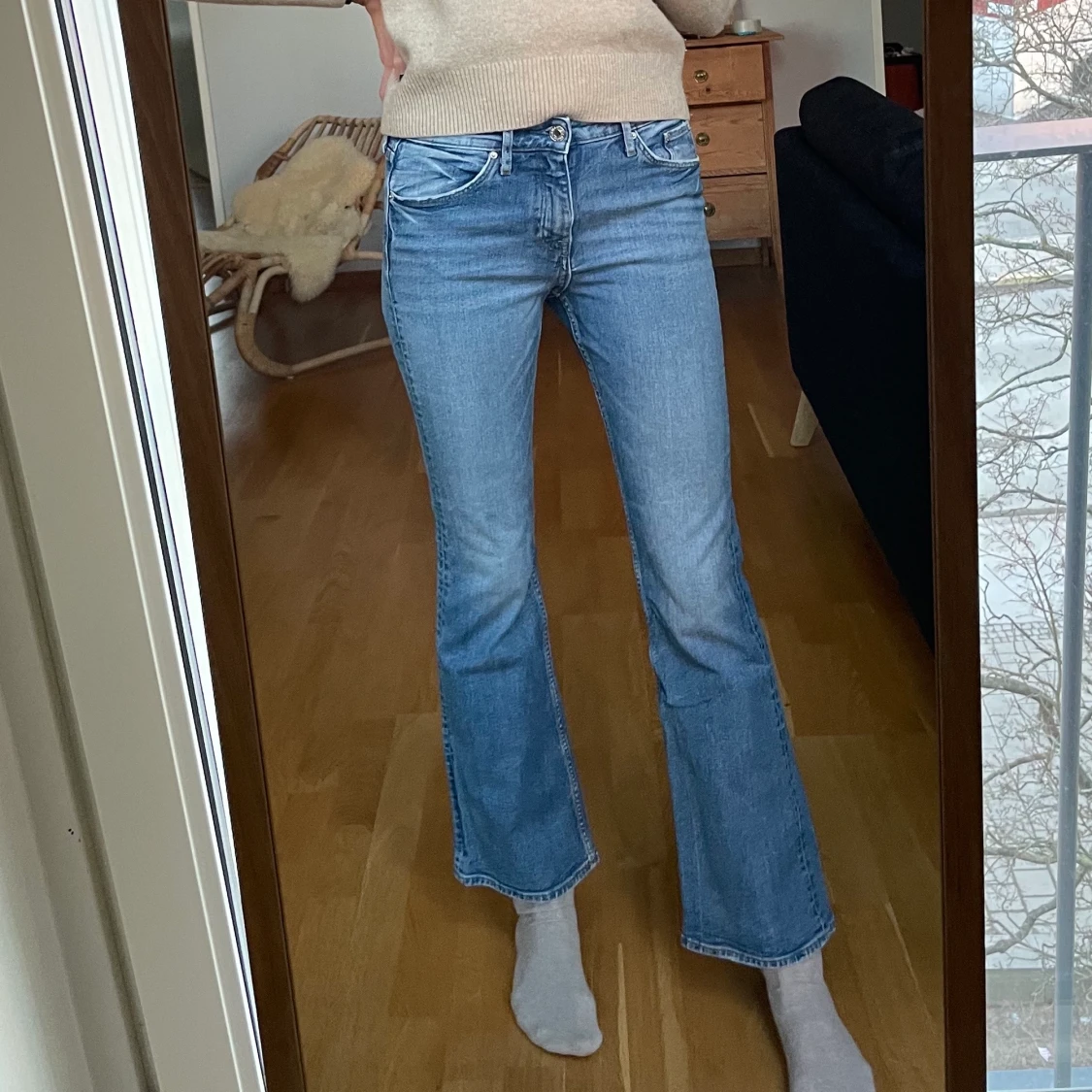 Utsvängda jeans - 90