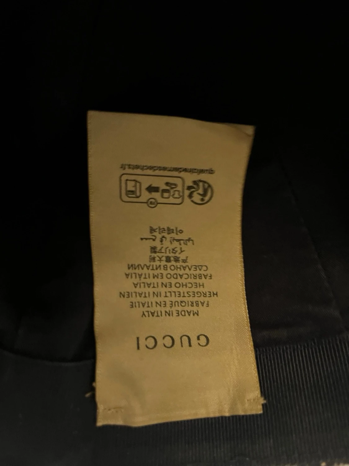 Gucci keps med GG-mönster - 5