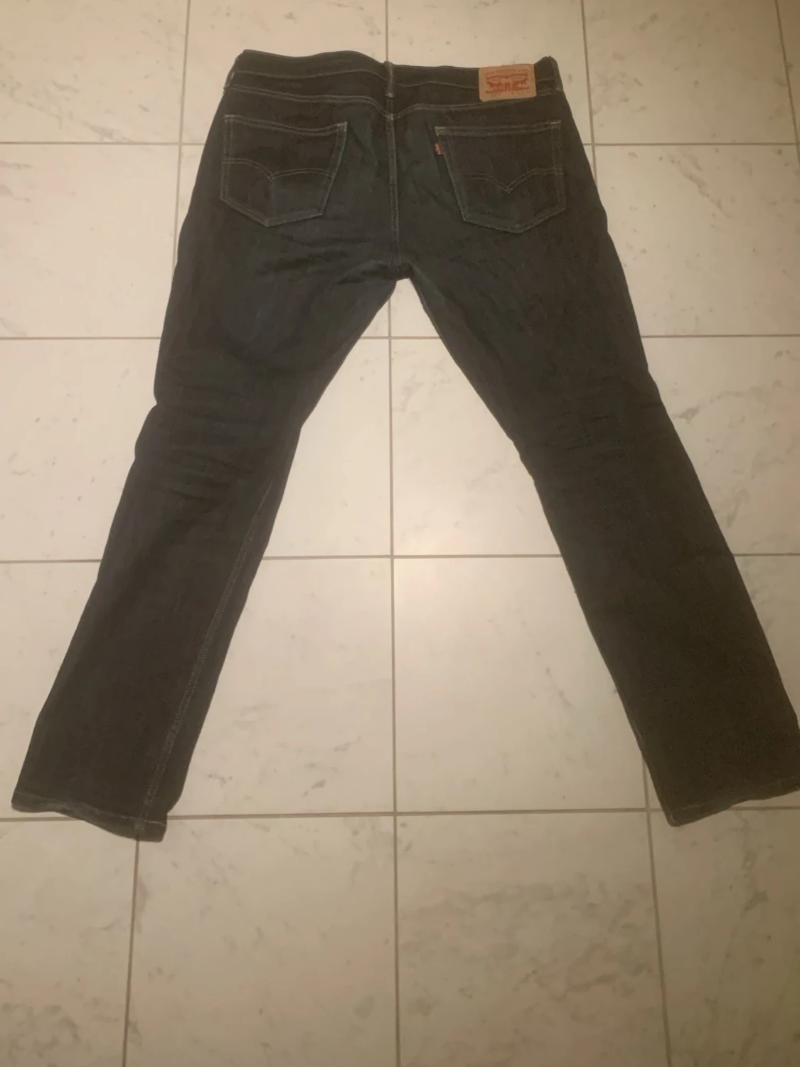 Blå Levi's jeans - 1