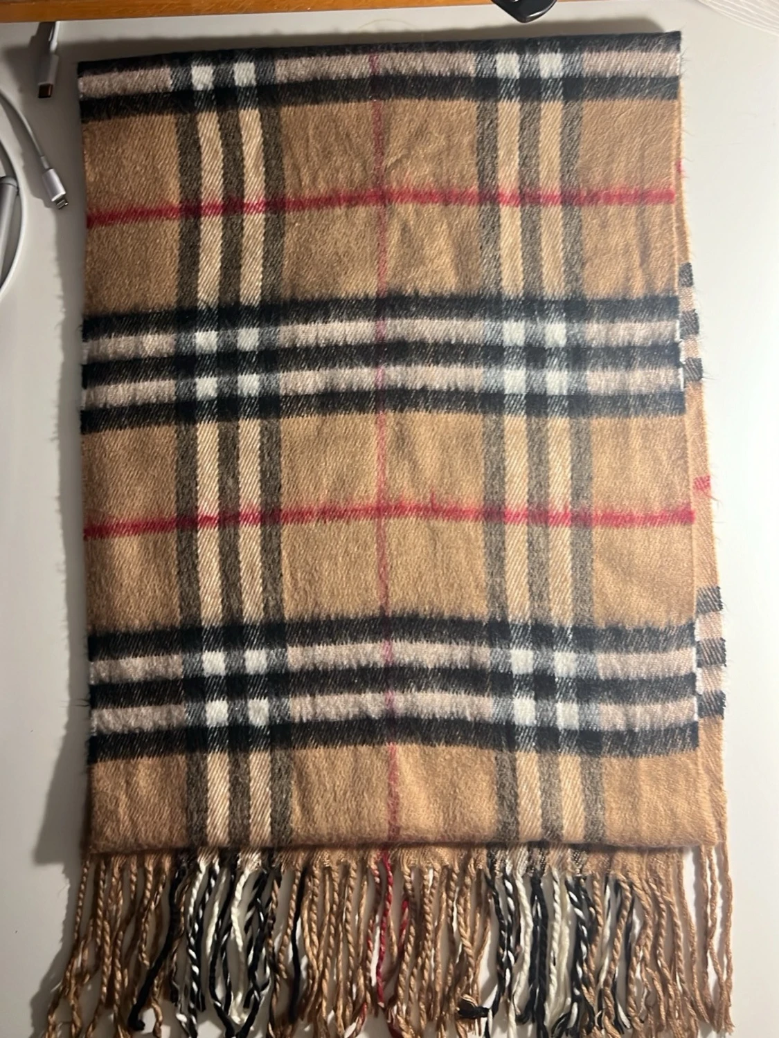 Rutig beige väst från Burberrys - 2