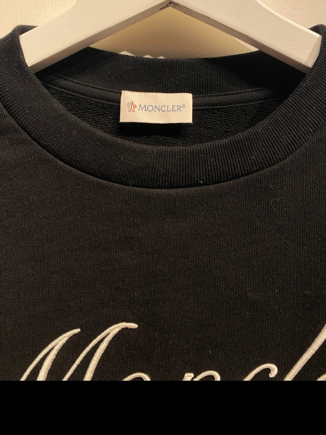 Svart sweatshirt från Moncler M - 3