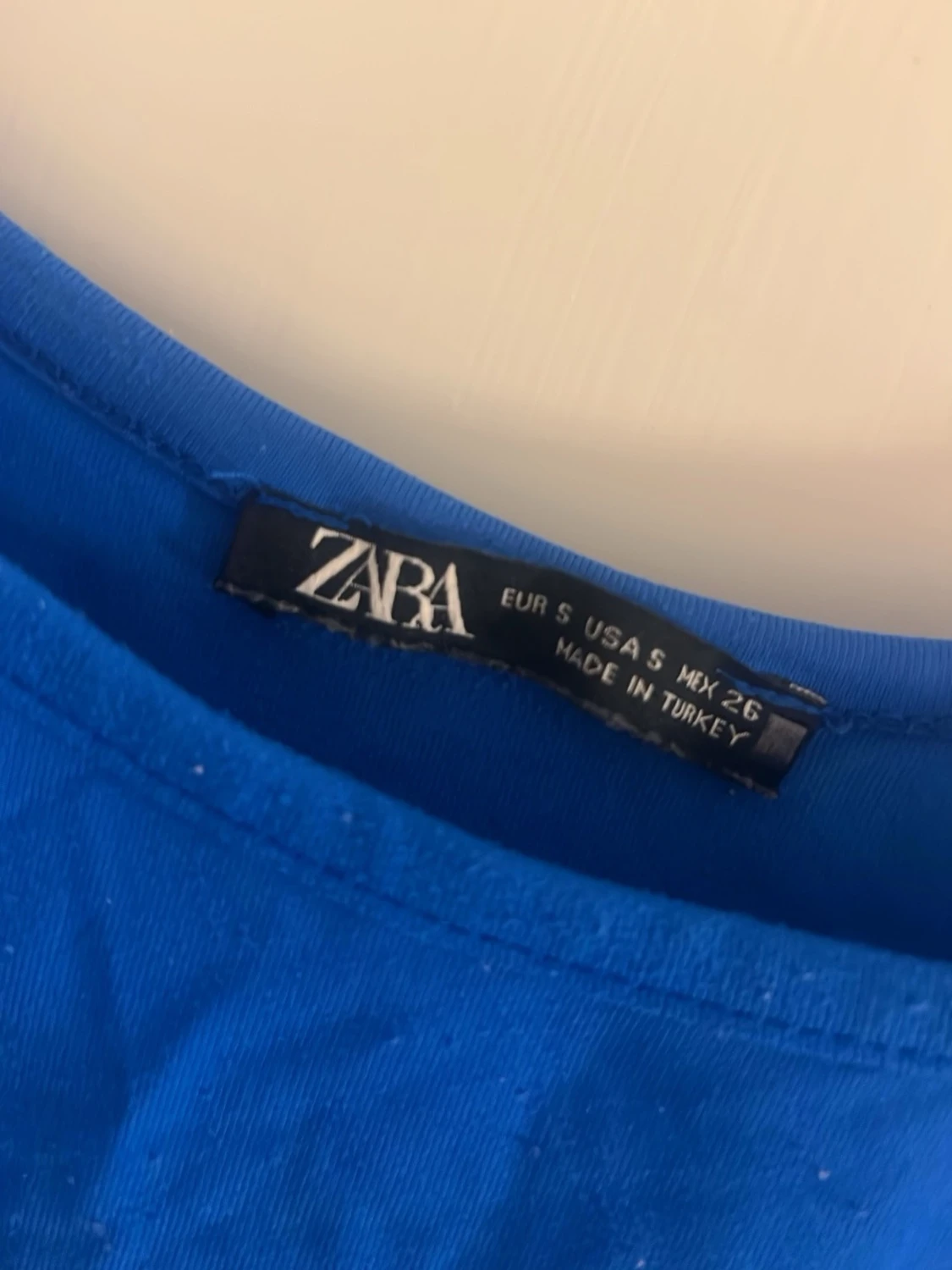 Blå linnetopp från Zara - 2