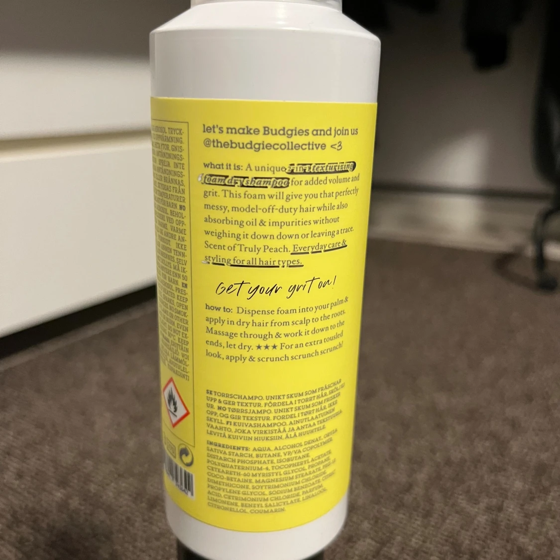 Torrschampo i skumformat  - 1