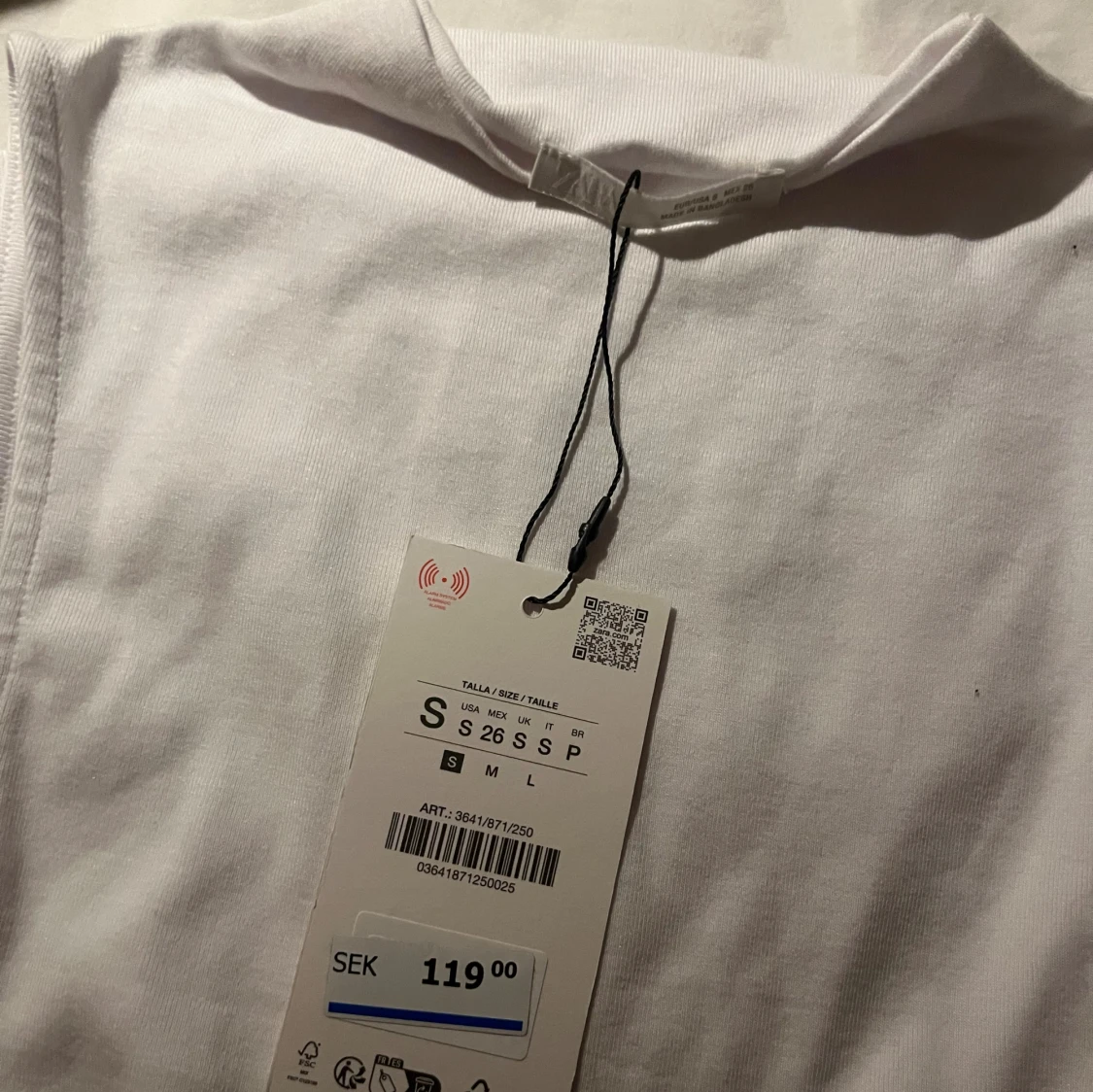 Vit ärmlös polotopp från Zara - 1