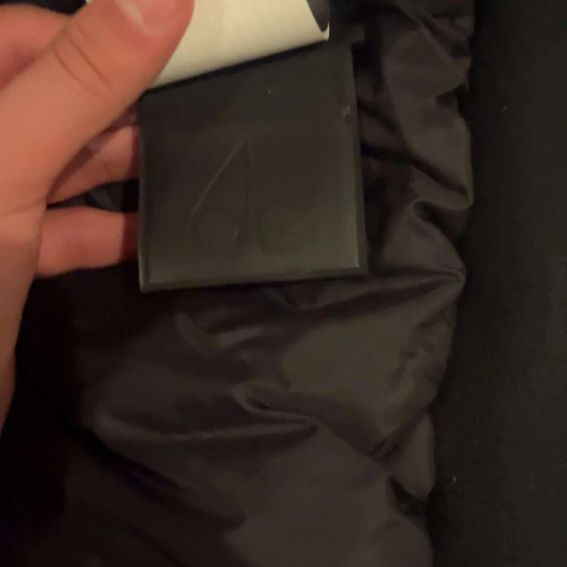 Svart pufferjacka Moose Knuckles - 4