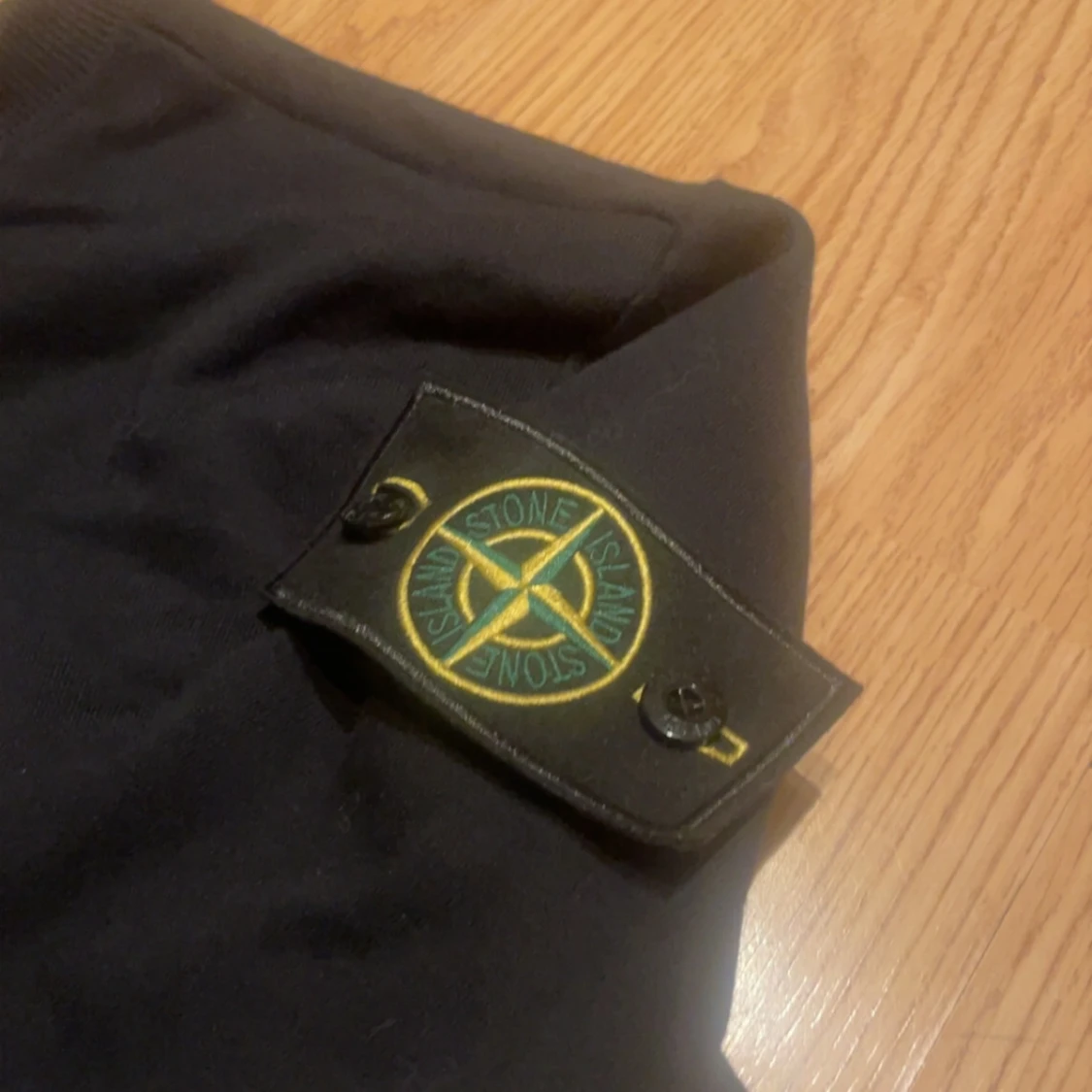 Svart långärmad tröja Stone Island - 1