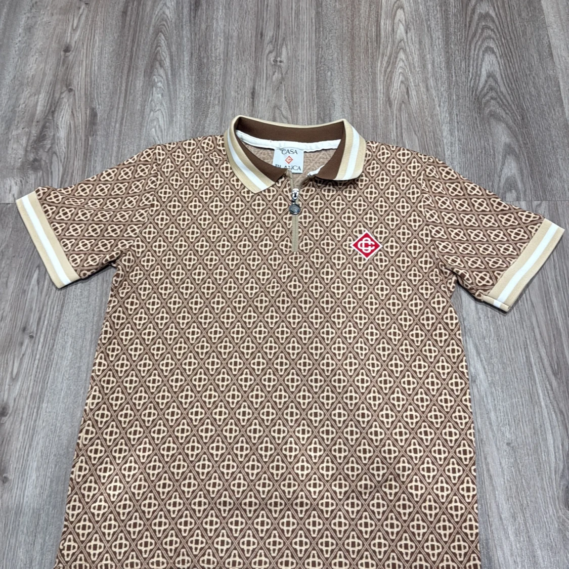 Bruna mönstrade pike & shorts från Casablanca - 1