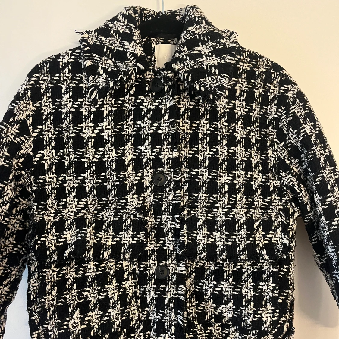 Svartvit rutig jacka - 2