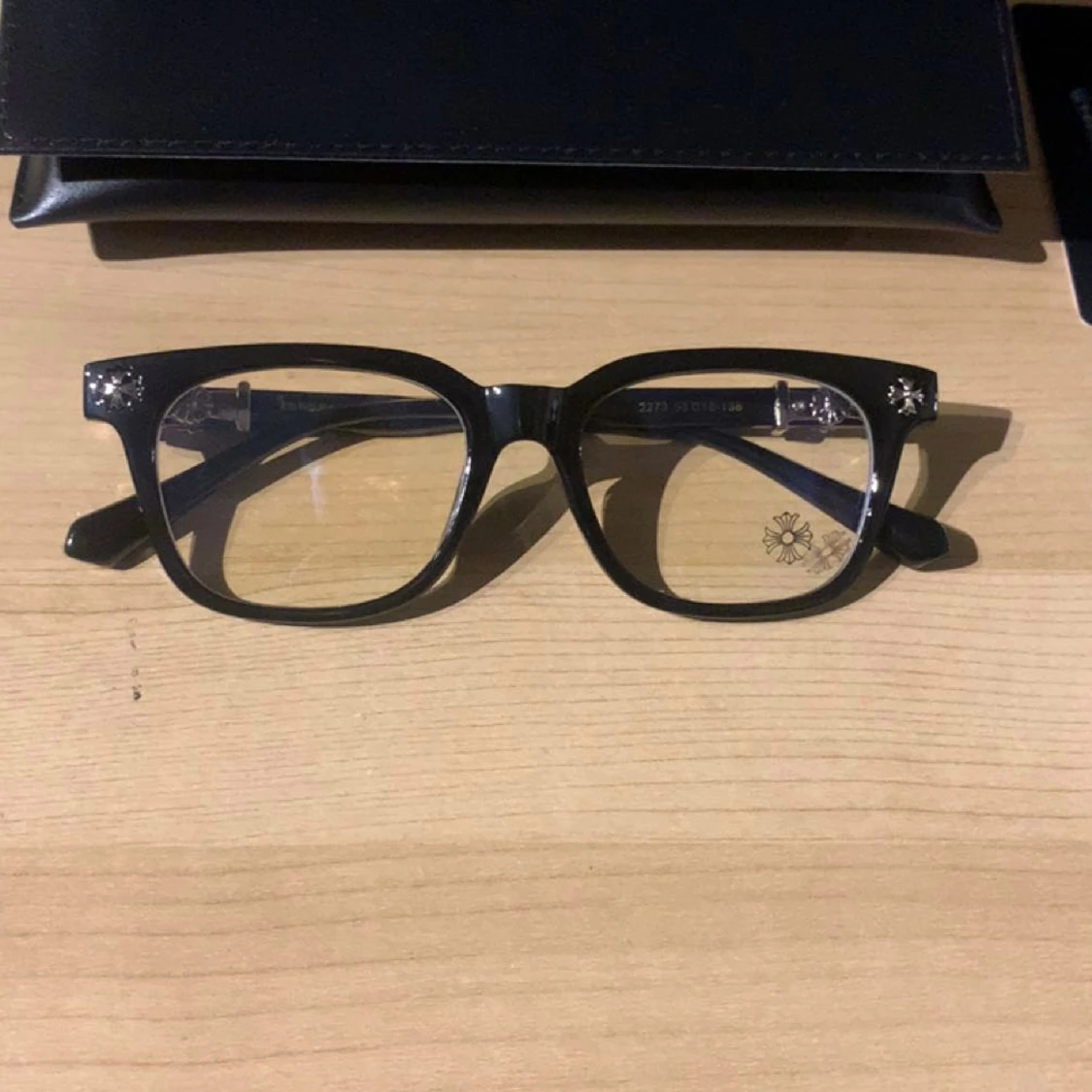 Chrome hearts blåljus glasses