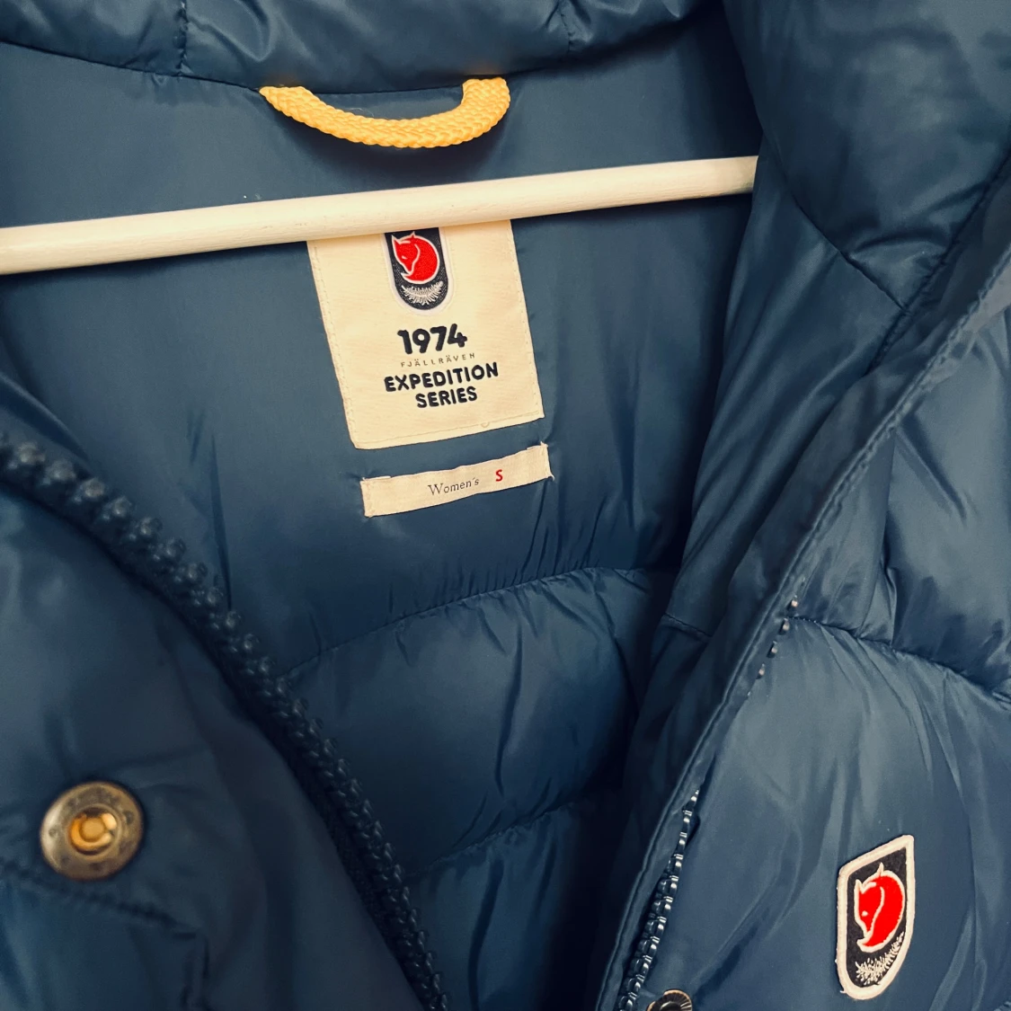 Blå Fjällräven Expedition dunjacka S - 3