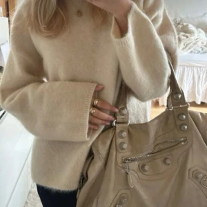 Oversized beige stickad tröja - Stickad tröja från hm❤️