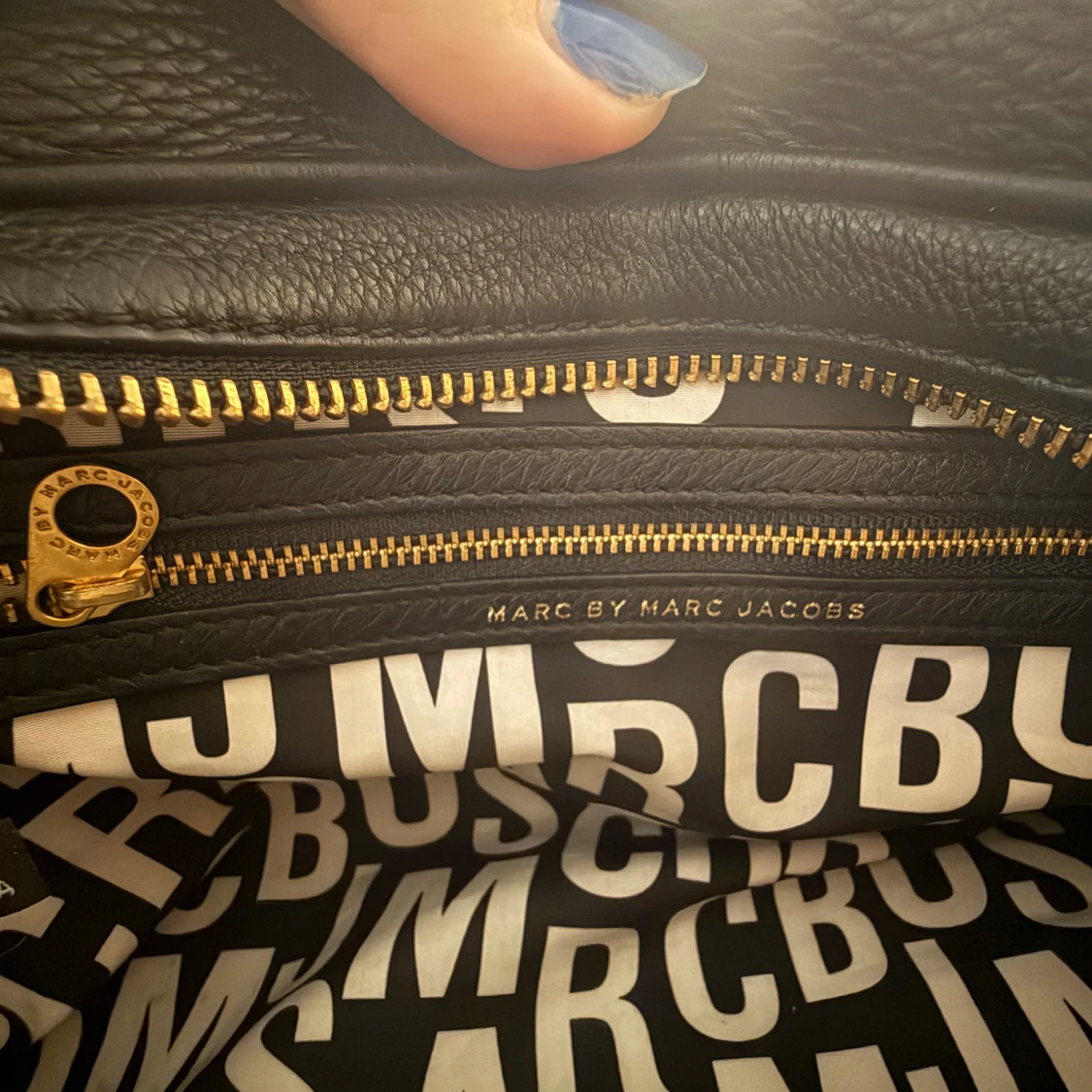 Marc Jacobs väska Baby Groovee svart  - 3