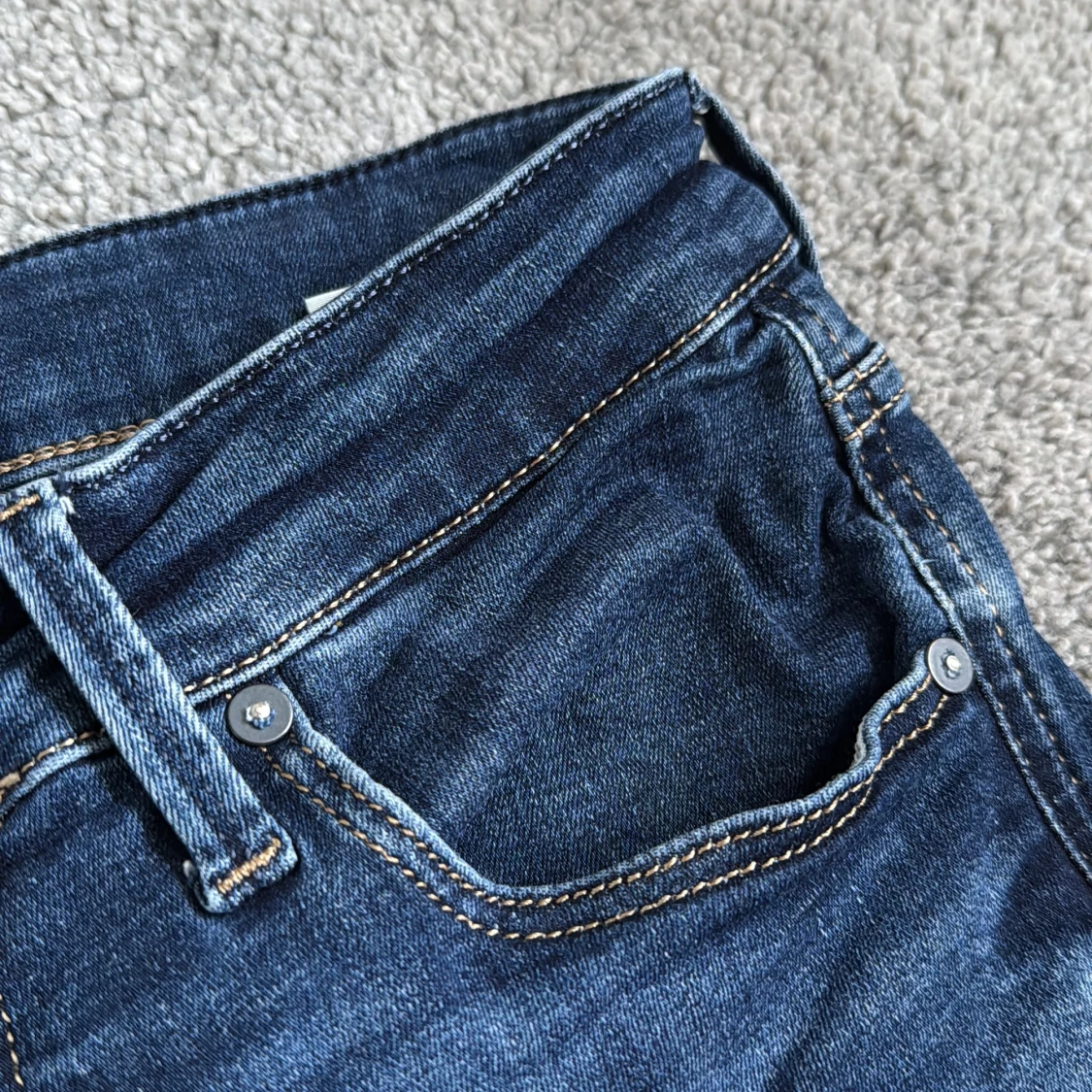 Blå slim jeans från Jack & Jones - 4