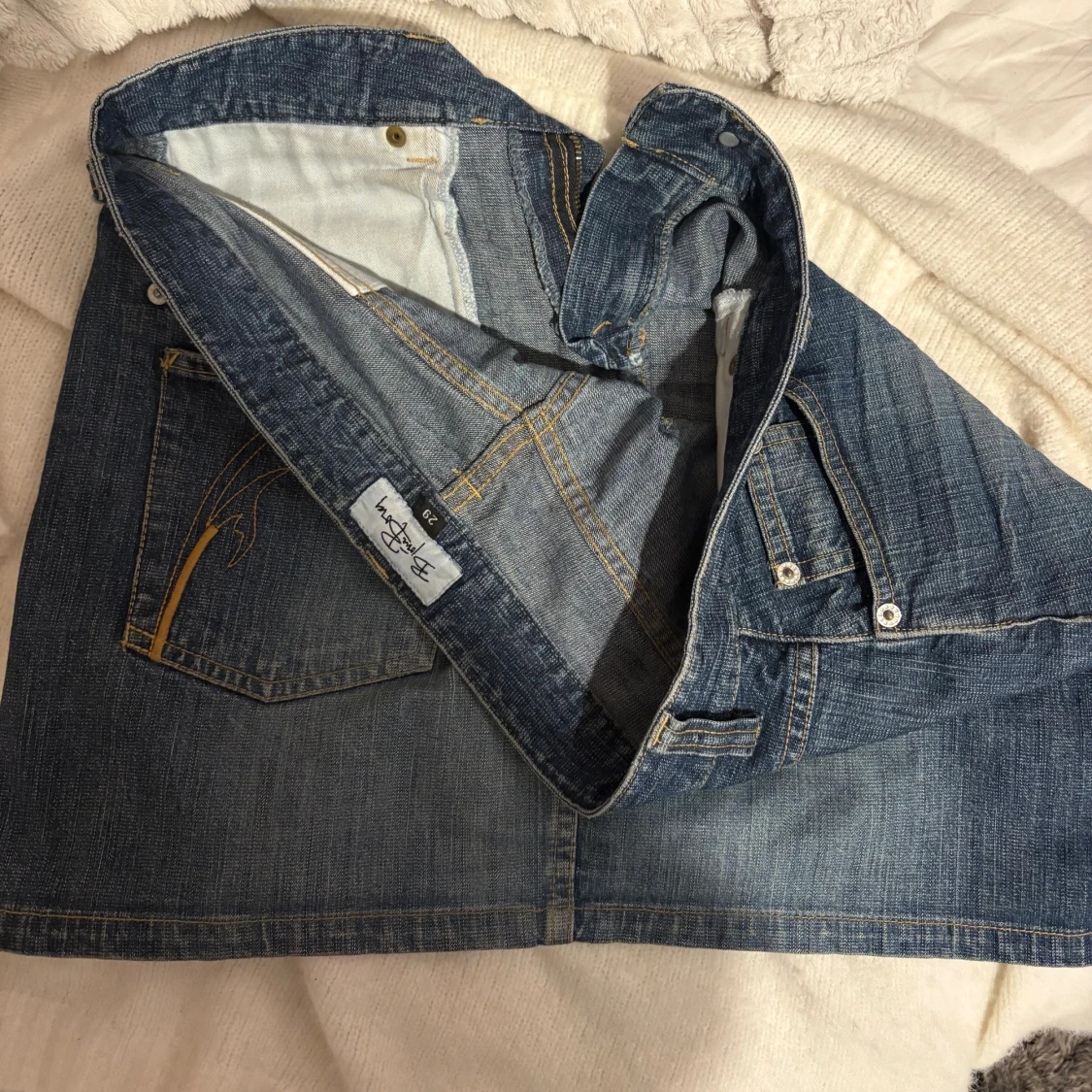 Vintage jeanskjol från Björn Borg - 1