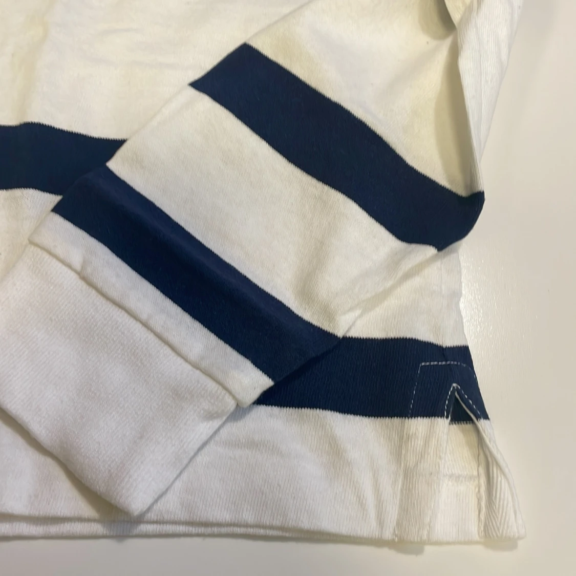 Original randig långärmad pikétröja Polo Ralph Lauren - 3