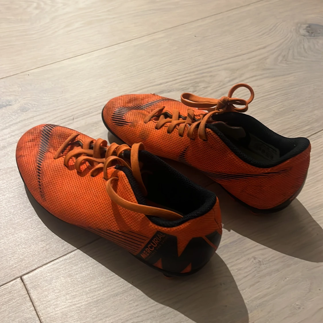 Nike Mercurial orange fotbollsskor - 3
