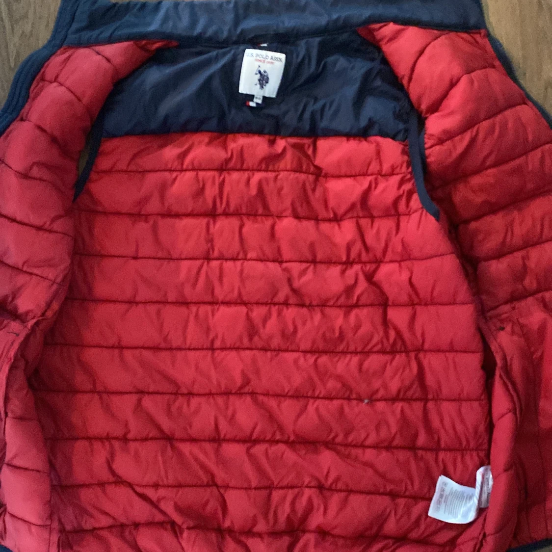 Mörkblå dunväst från U.S. Polo Assn. - 1